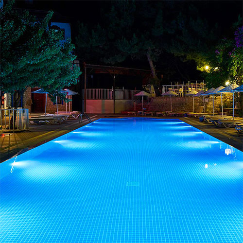 Laswim 12V 18W Stainless Steel Customized Swimming Pool LED Lights Underwater Inground Pool Lights, IP68