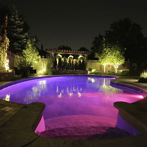 Laswim Factory Prices 24W 12V Ultra Thin Underwater Light Led Wall Mounted Swimming Pool Lights