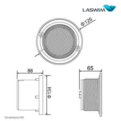 Laswim China Factory Wholesale Led Swimming Pool Lights Underwater Pool Lights Replacement for Inground Pools